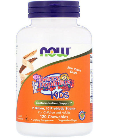 NOW BerryDophilus KIDS 120ct (Discounted)