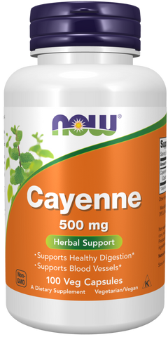 Now Cayenne 500 mg  (Discounted)