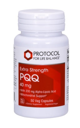 PROTOCOL FOR LIFE BALANCE PQQ EXTRA STRENGHT 40 MG 50 VEG CAPSULES