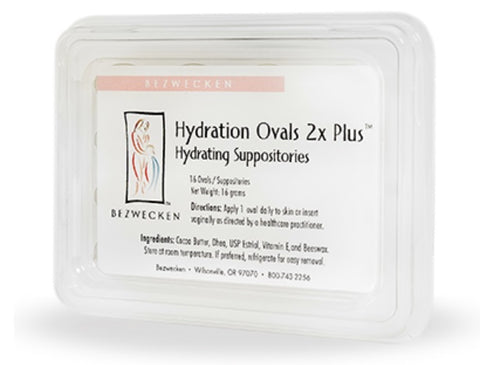 Bezwecken Hydration Ovals™ 2x Plus DHEA, 16 oval suppositories