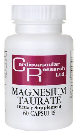 CARDIOVASCULAR RESEARCH MAGNESIUM TAURATE, 60 CAPS