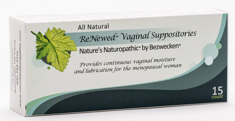 Bezwecken, ReNewed™ DHEA, 15 Vaginal Suppositories