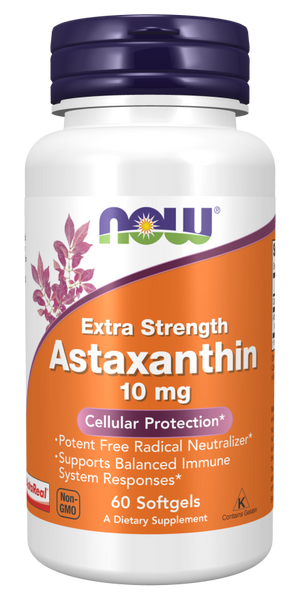NOW Astaxanthin, Extra Strength 10 mg (Discounted)