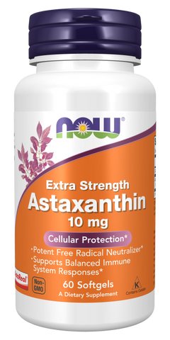 NOW Astaxanthin, Extra Strength 10 mg (Discounted)