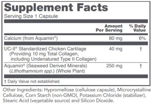 PROTOCOL FOR LIFE BALANCE JOINT-UC TYPE II COLLAGEN 60 VEG CAPS