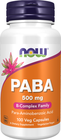 PABA 500 mg Veg Capsules DISCOUNTED