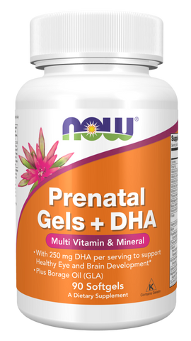 Prenatal Gels + DHA Softgels 180CT DISCOUNTED