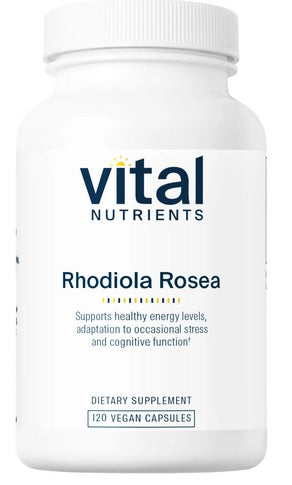 VITAL NUTRIENTS RHODIOLA ROSEA 3% STANDARDIZED EXTRACT 120 VEG CAPS