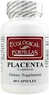 Ecological Formulas Placenta, White, 60 Count (Discounted)