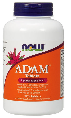 Now Foods, Adam Men's Multiple Vitamin, 120 Tabs