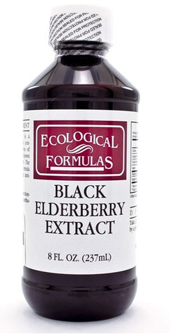 ECOLOGICAL FORMULAS BLACK ELDERBERRY EXTRACT, 8 OUNCES