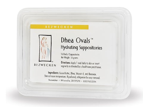 Bezwecken DHEA Ovals™ , 16 oval suppositories
